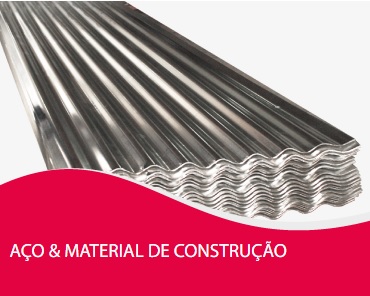 aço e material de construção